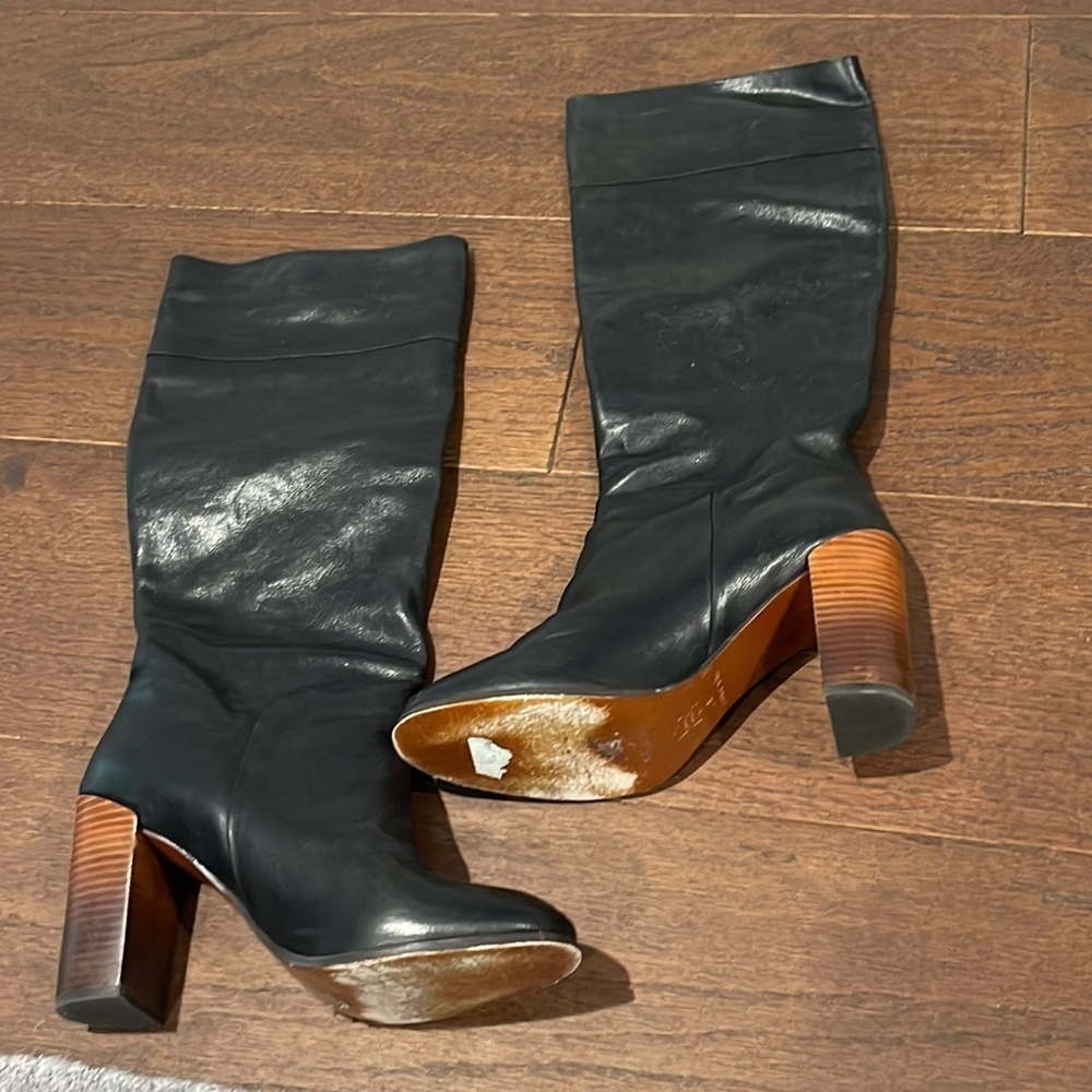 DOLCE Vita Black Tall Boots Size 9